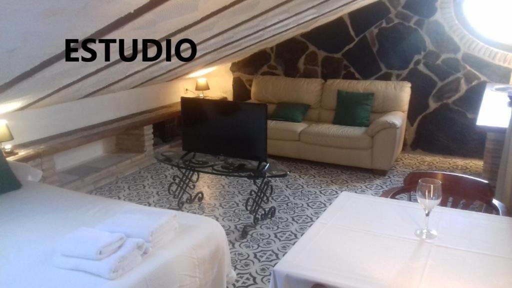 Estudio con bañera de hidromasaje - 1 cama grande